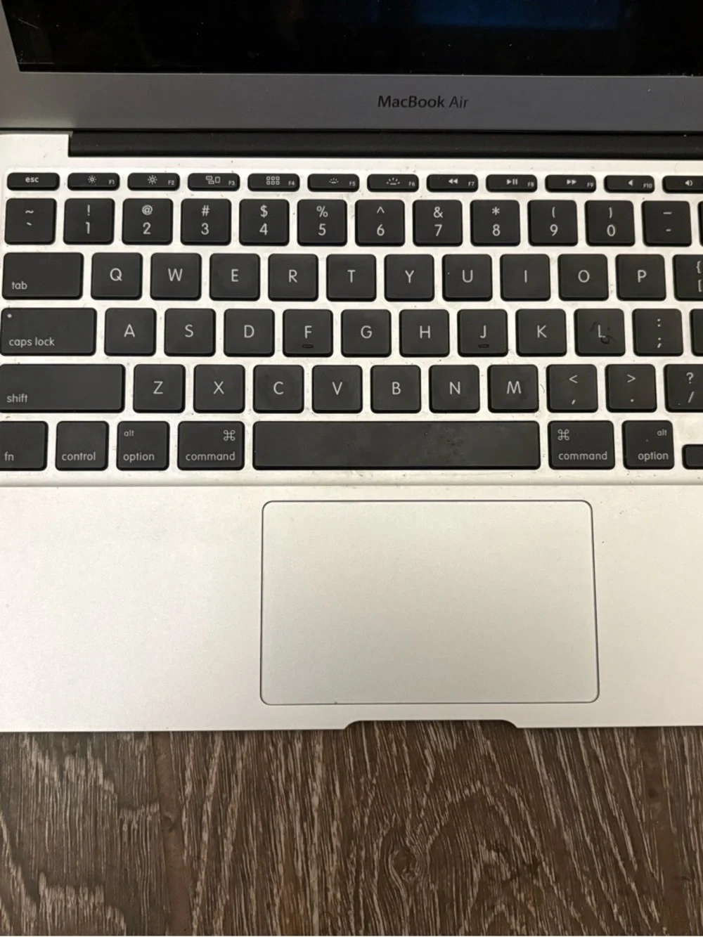 Apple Silver Aluminum Laptop Top with Apple Logo